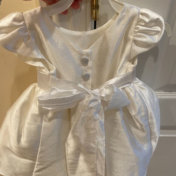 NWOT ivory baby girl evening gown - Picture 3 of 6